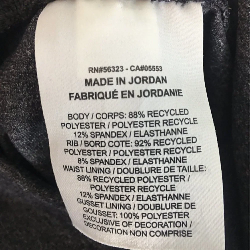 Nike Dri-fit Leggings Grey Size Small